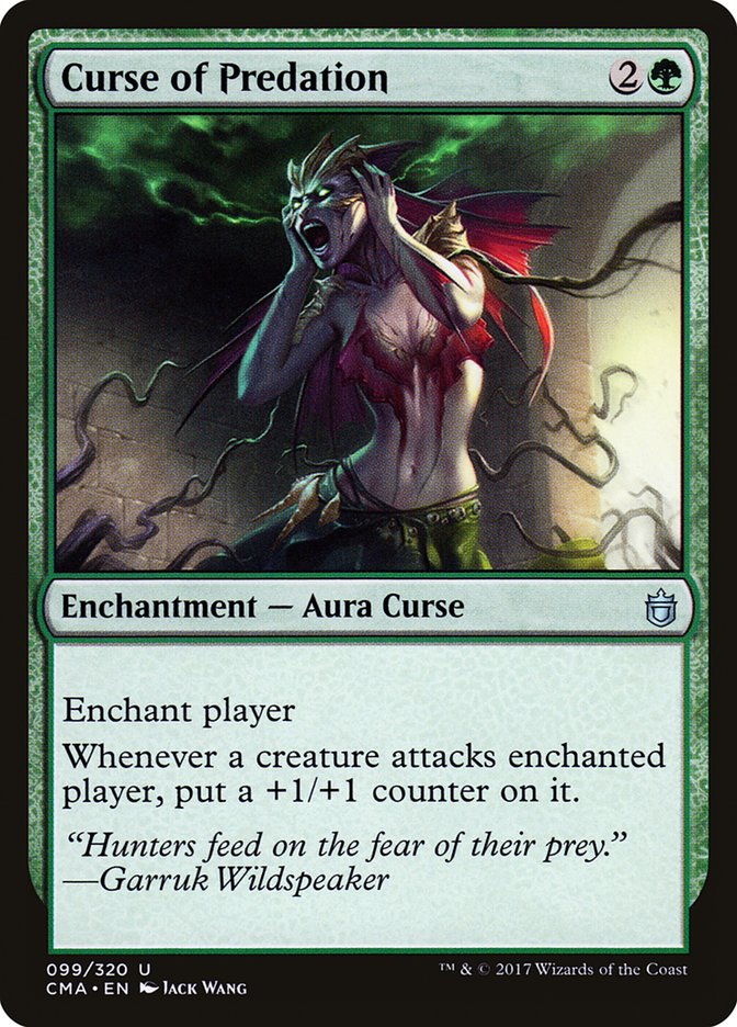 Curse of Predation [Commander Anthology] | Devastation Store