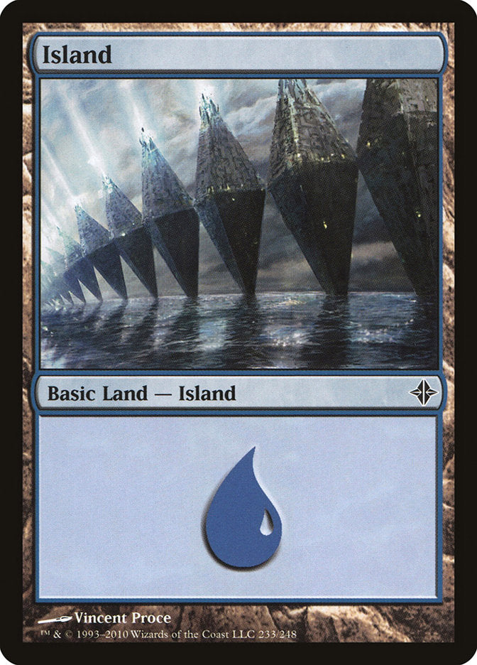 Island (233) [Rise of the Eldrazi] - Devastation Store | Devastation Store