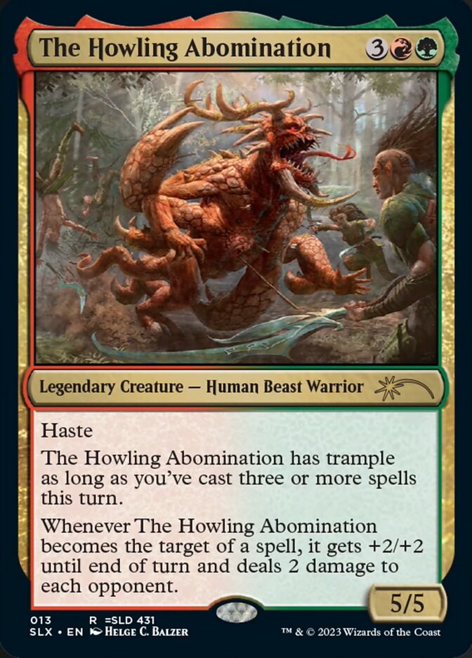 The Howling Abomination [Secret Lair: Universes Within] | Devastation Store