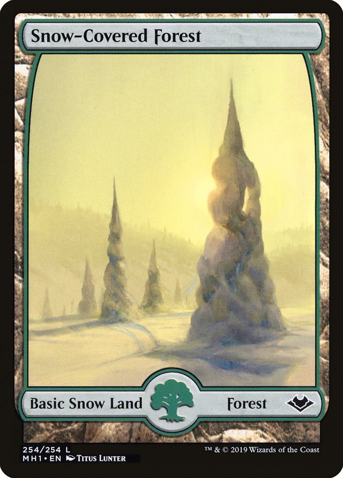Snow-Covered Forest [Modern Horizons] | Devastation Store