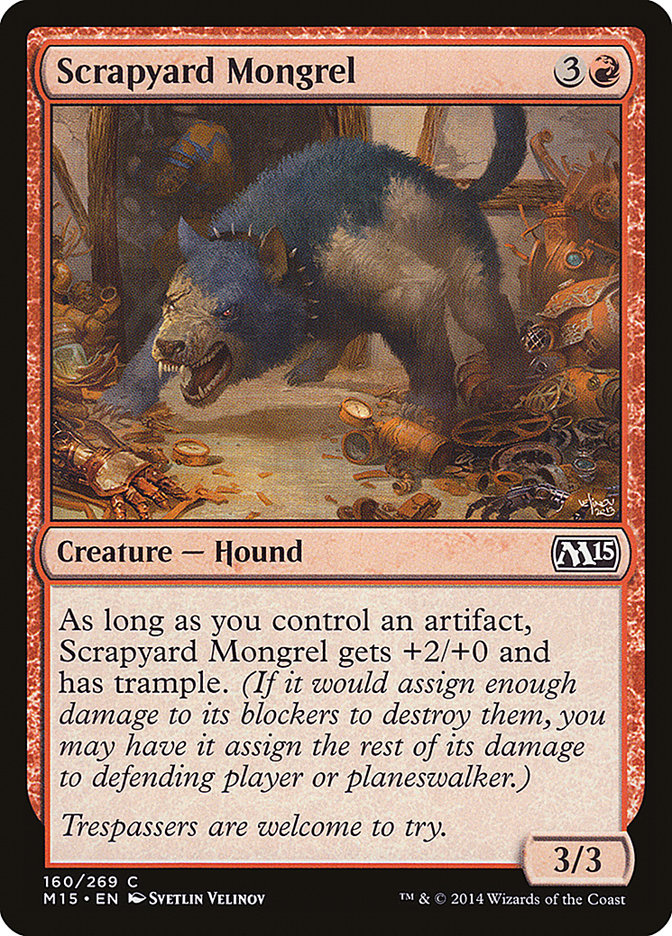Scrapyard Mongrel [Magic 2015] | Devastation Store