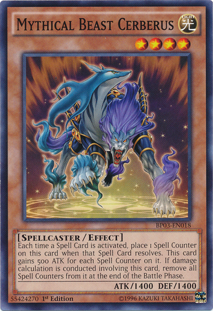 Mythical Beast Cerberus [BP03-EN018] Common | Devastation Store