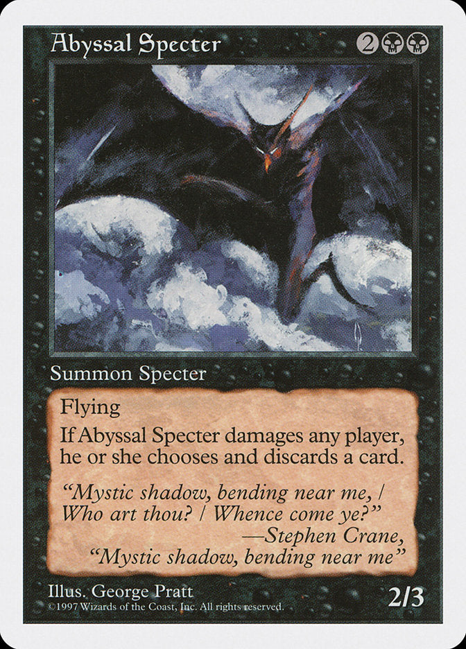 Abyssal Specter [Fifth Edition] - Devastation Store | Devastation Store