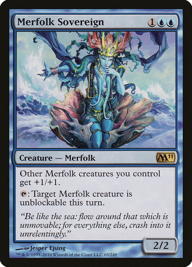Merfolk Sovereign [Magic 2011] | Devastation Store