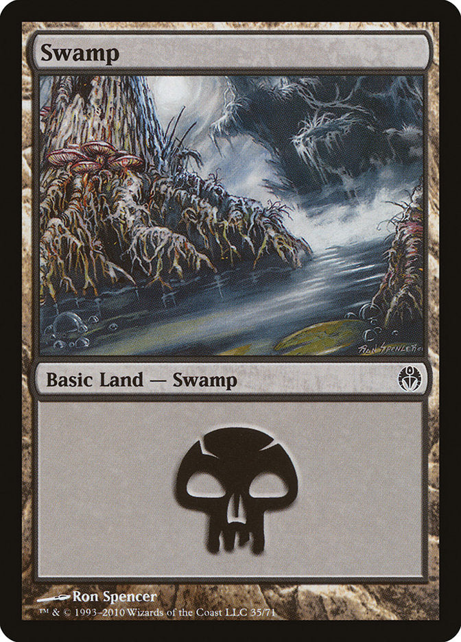 Swamp (35) [Duel Decks: Phyrexia vs. the Coalition] | Devastation Store
