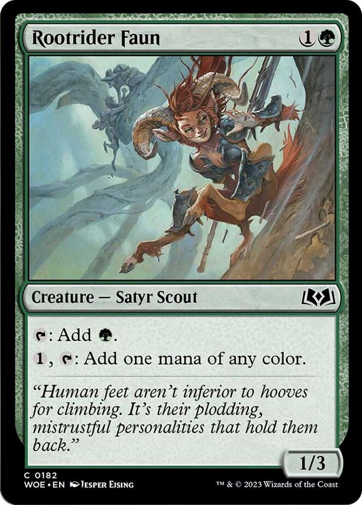 Rootrider Faun [Wilds of Eldraine] | Devastation Store