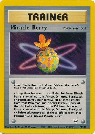 Miracle Berry (94/111) [Neo Genesis Unlimited] | Devastation Store