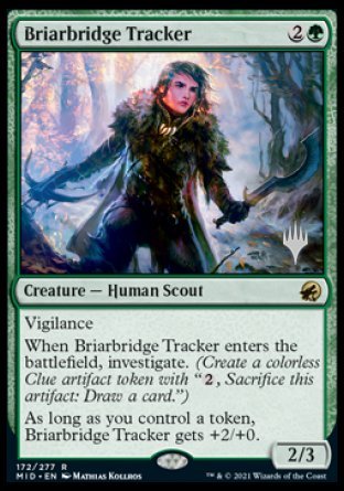 Briarbridge Tracker (Promo Pack) [Innistrad: Midnight Hunt Promo Pack] | Devastation Store