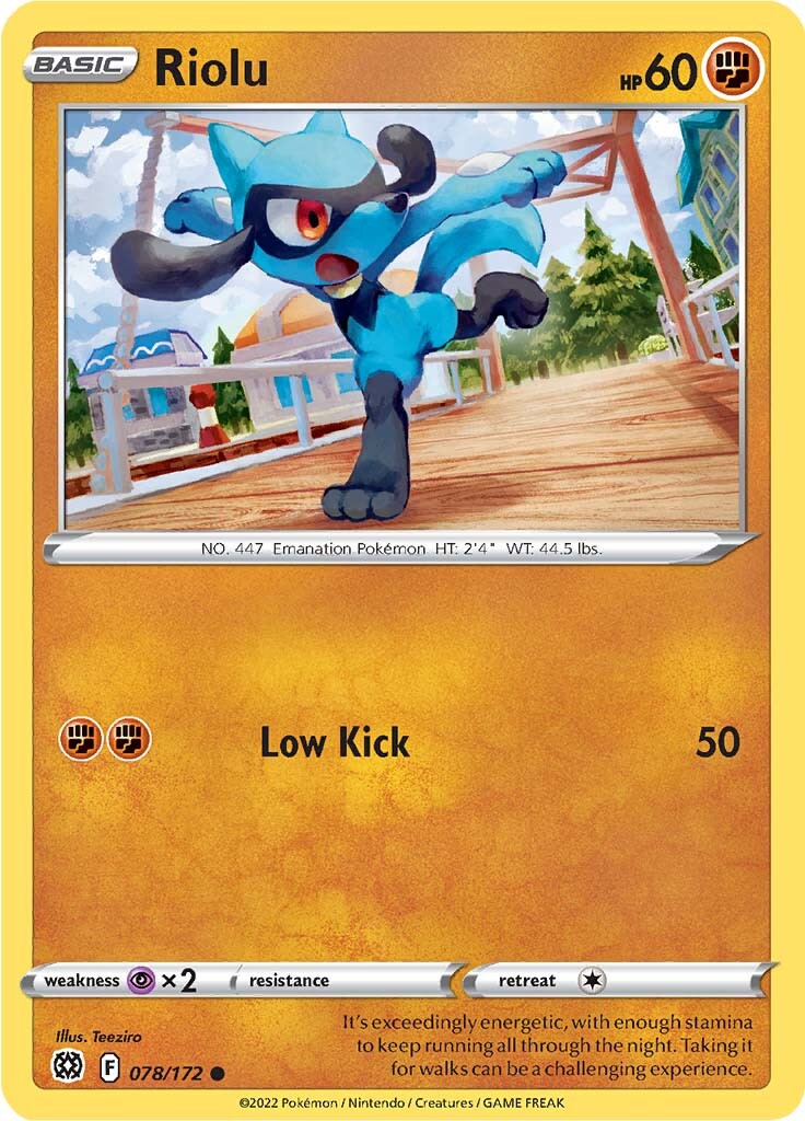 Riolu (078/172) [Sword & Shield: Brilliant Stars] | Devastation Store