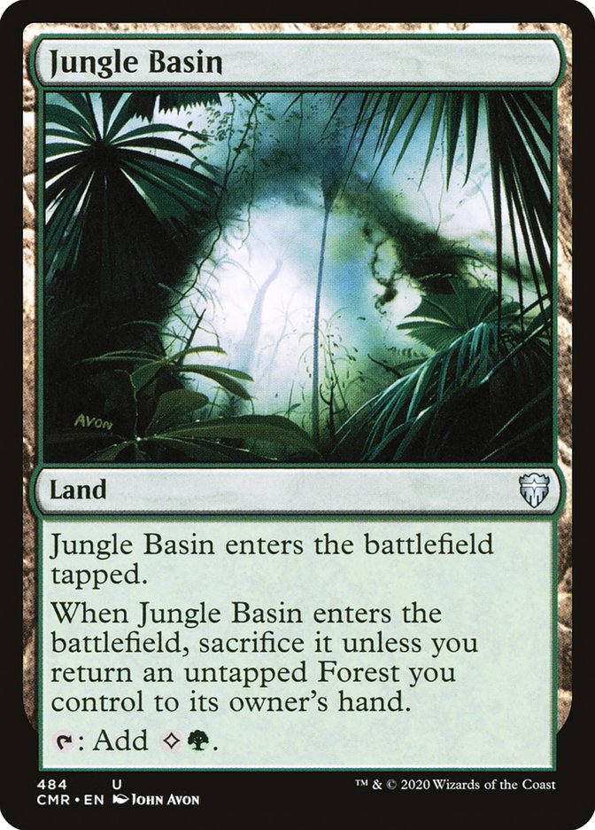 Jungle Basin [Commander Legends] | Devastation Store