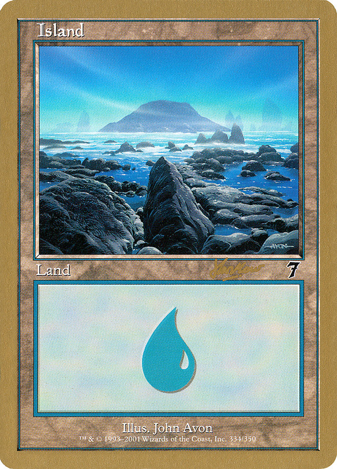 Island (shh334) (Sim Han How) [World Championship Decks 2002] | Devastation Store