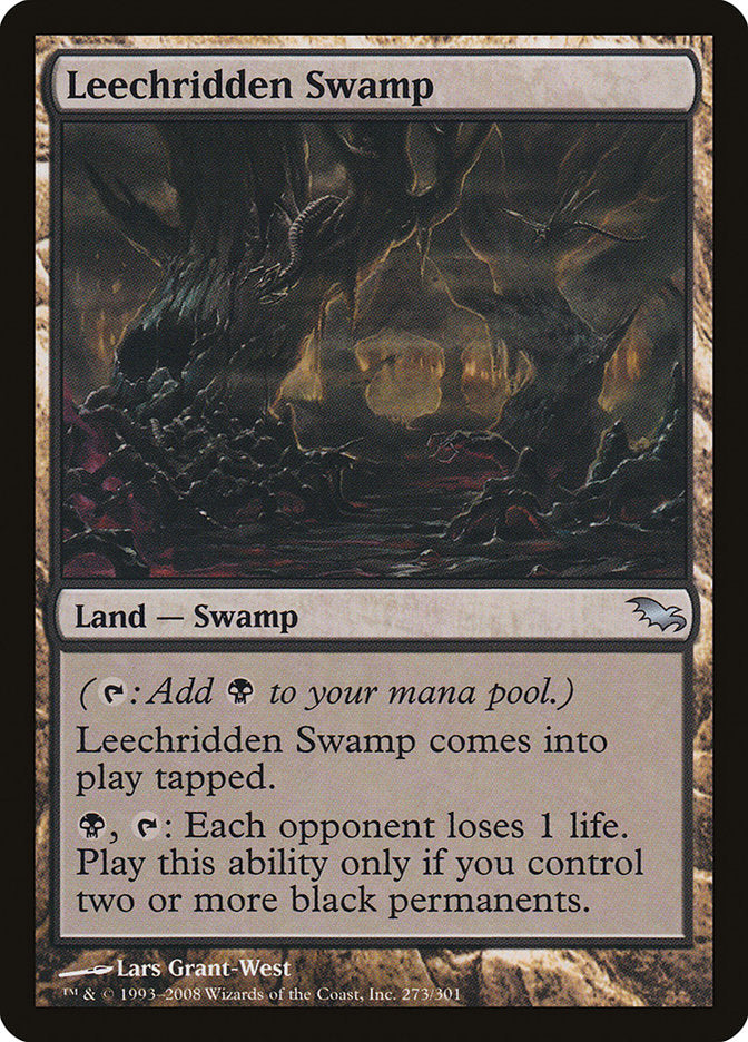 Leechridden Swamp [Shadowmoor] | Devastation Store