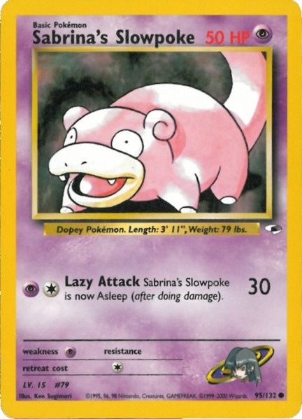 Sabrina's Slowpoke (95/132) [Gym Heroes Unlimited] | Devastation Store