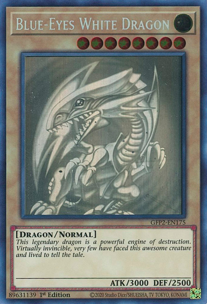 Blue-Eyes White Dragon [GFP2-EN175] Ghost Rare | Devastation Store