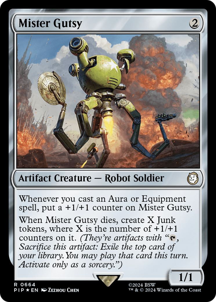 Mister Gutsy (Surge Foil) [Fallout] | Devastation Store