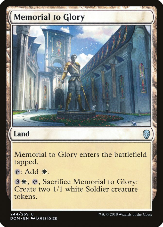 Memorial to Glory [Dominaria] - Devastation Store | Devastation Store