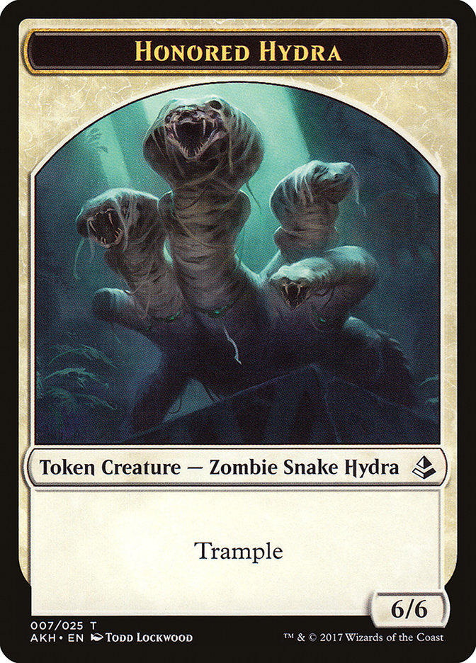 Honored Hydra [Amonkhet Tokens] - Devastation Store | Devastation Store