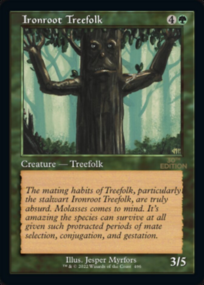 Ironroot Treefolk (Retro) [30th Anniversary Edition] | Devastation Store