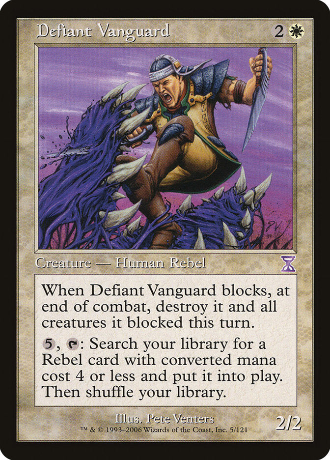 Defiant Vanguard [Time Spiral Timeshifted] | Devastation Store