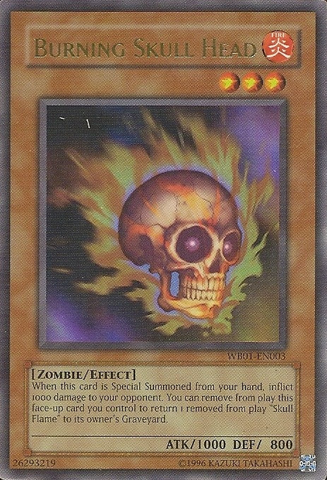 Burning Skull Head [WB01-EN003] Ultra Rare | Devastation Store