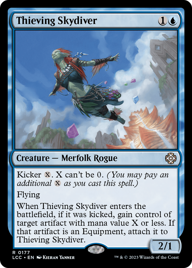 Thieving Skydiver [The Lost Caverns of Ixalan Commander] | Devastation Store