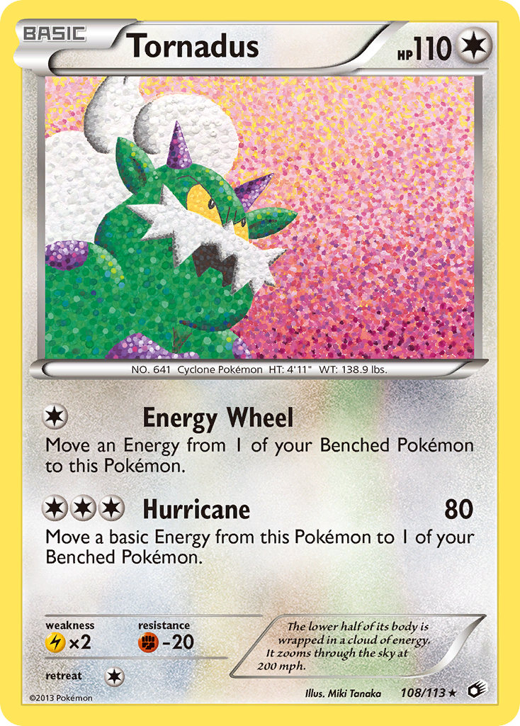 Tornadus (108/113) [Black & White: Legendary Treasures] | Devastation Store