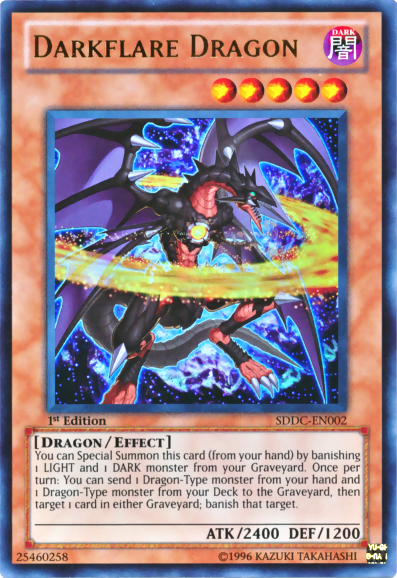 Darkflare Dragon [SDDC-EN002] Ultra Rare | Devastation Store
