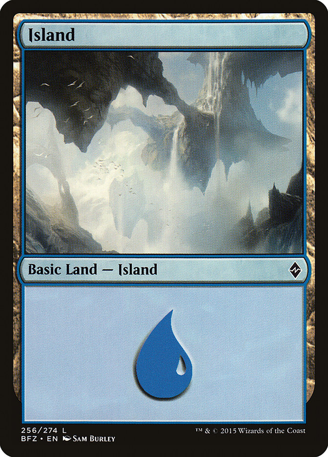 Island (256a) [Battle for Zendikar] | Devastation Store