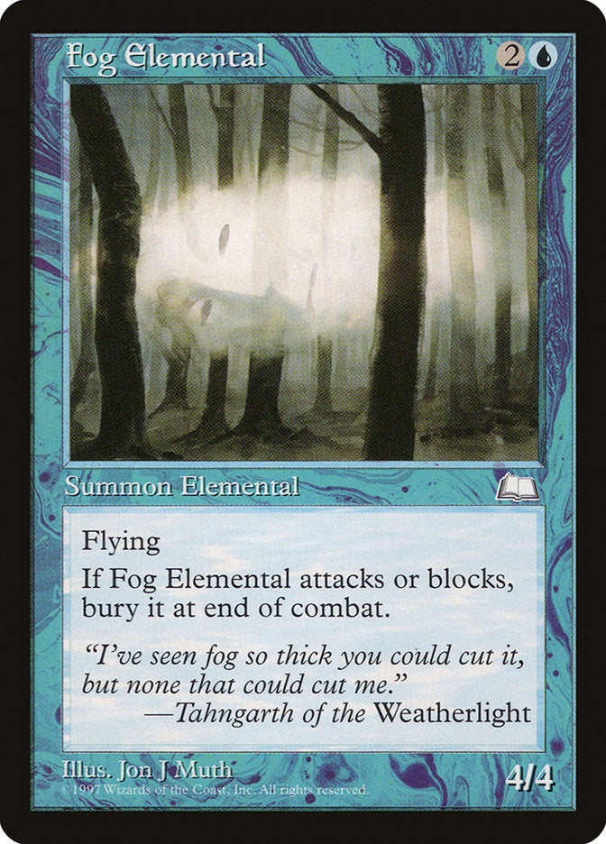 Fog Elemental [Weatherlight] - Devastation Store | Devastation Store