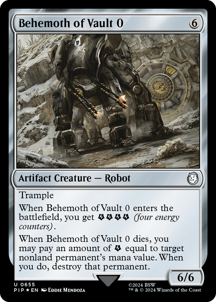 Behemoth of Vault 0 (Surge Foil) [Fallout] | Devastation Store