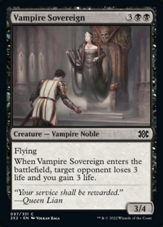 Vampire Sovereign [Double Masters 2022] | Devastation Store