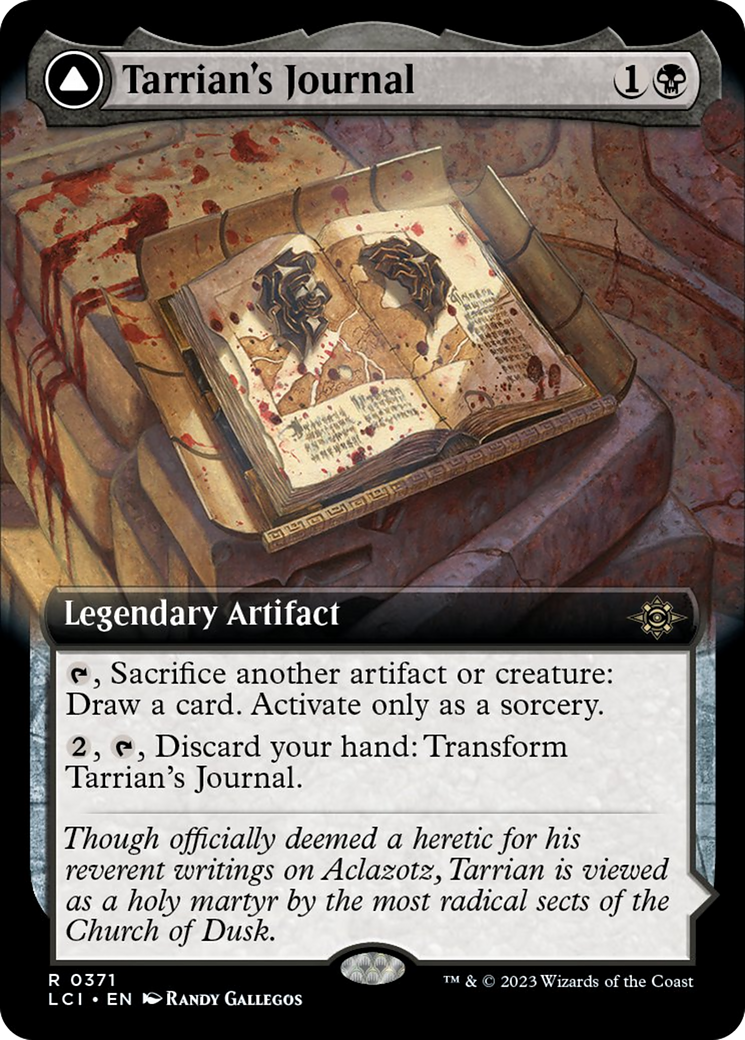 Tarrian's Journal // The Tomb of Aclazotz (Extended Art) [The Lost Caverns of Ixalan] | Devastation Store