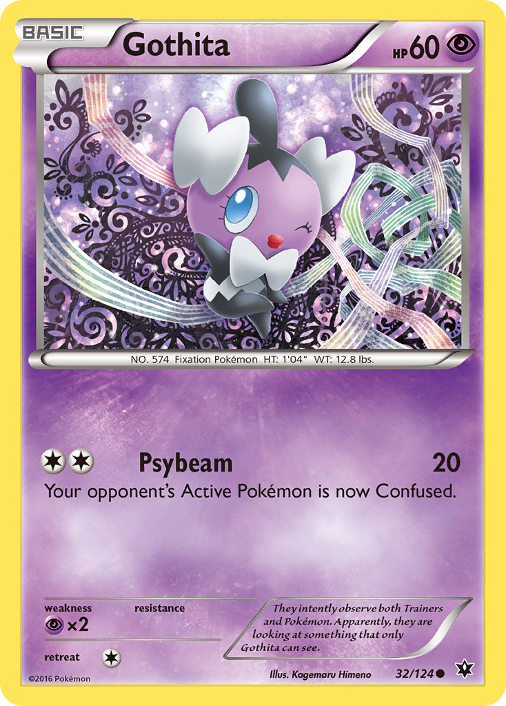 Gothita (32/124) [XY: Fates Collide] | Devastation Store