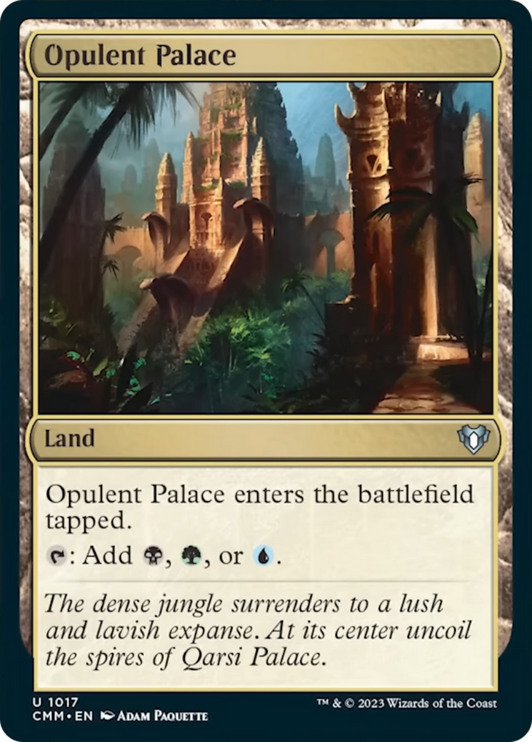 Opulent Palace [Commander Masters] | Devastation Store