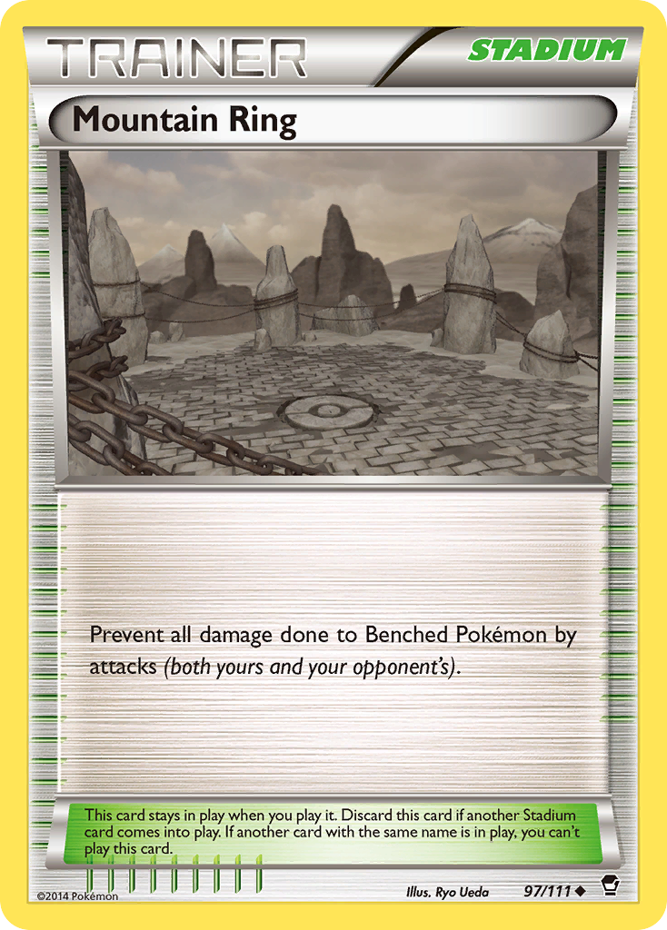 Mountain Ring (97/111) [XY: Furious Fists] | Devastation Store