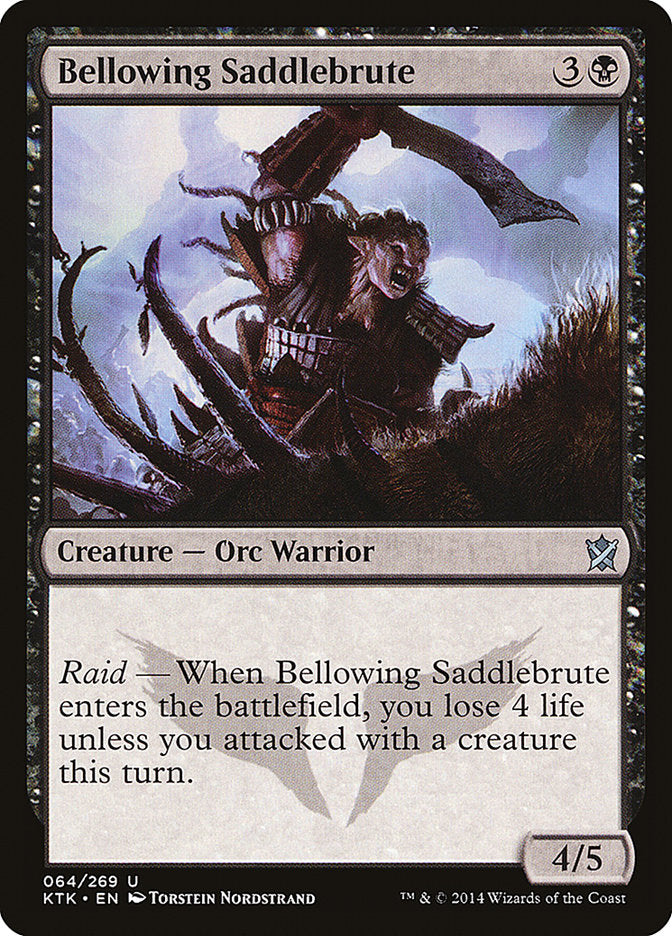 Bellowing Saddlebrute [Khans of Tarkir] | Devastation Store