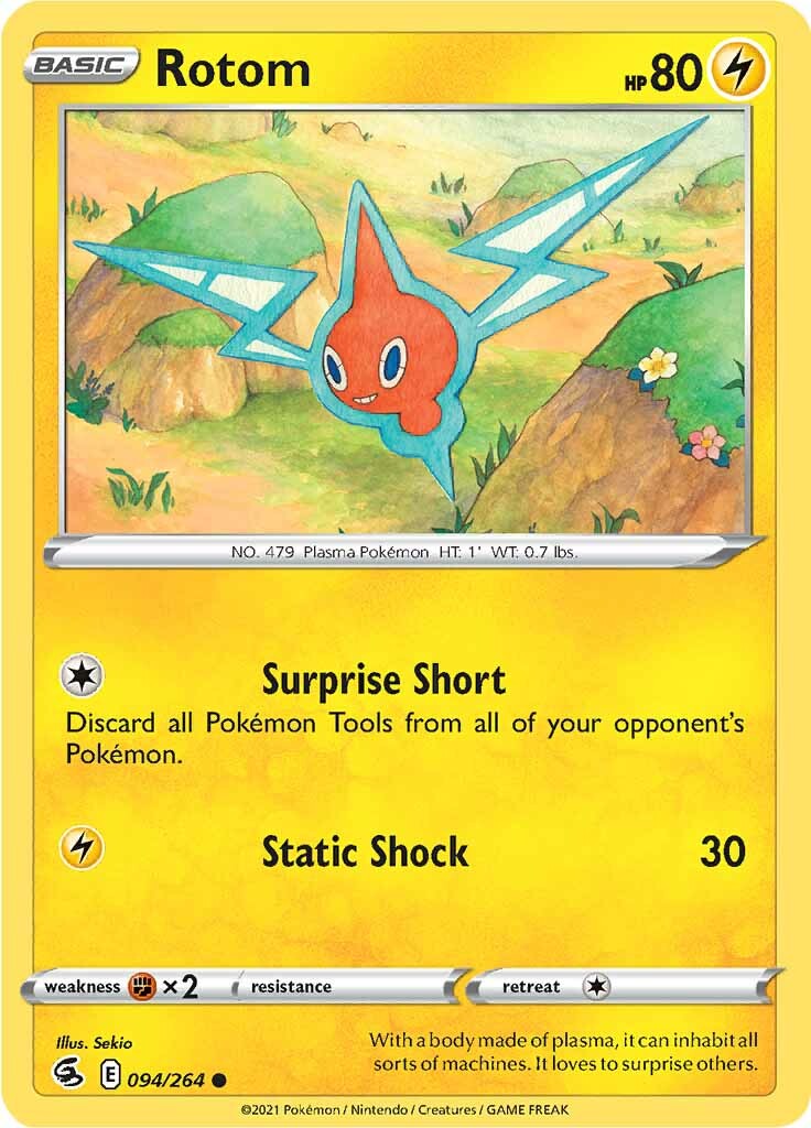 Rotom (094/264) [Sword & Shield: Fusion Strike] | Devastation Store