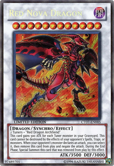 Red Nova Dragon [CT07-EN005] Secret Rare | Devastation Store