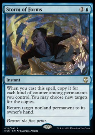 Storm of Forms (Promo Pack) [Streets of New Capenna Commander Promos] | Devastation Store