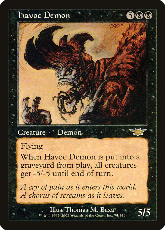 Havoc Demon [Legions] - Devastation Store | Devastation Store