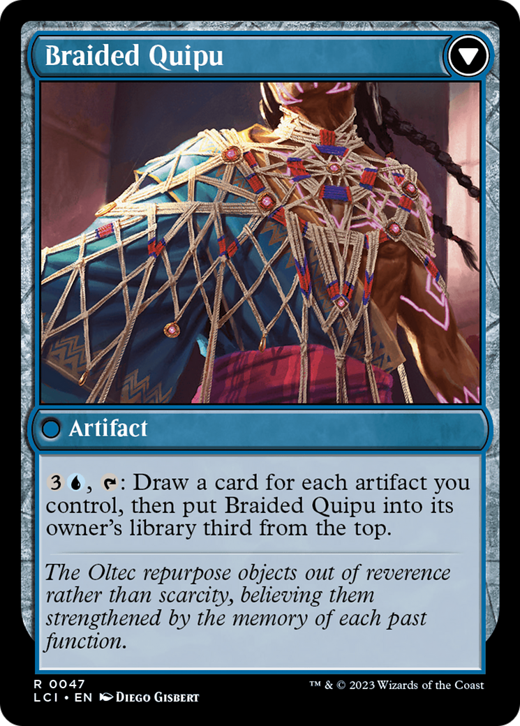 Braided Net // Braided Quipu [The Lost Caverns of Ixalan] | Devastation Store