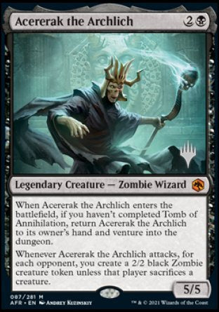 Acererak the Archlich (Promo Pack) [Dungeons & Dragons: Adventures in the Forgotten Realms Promos] | Devastation Store