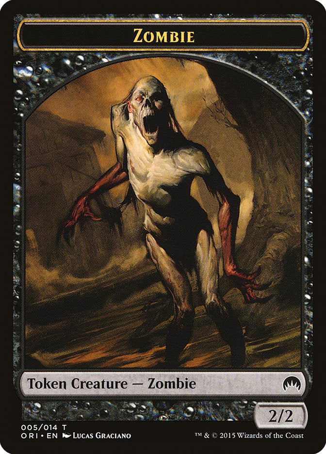 Zombie [Magic Origins Tokens] | Devastation Store