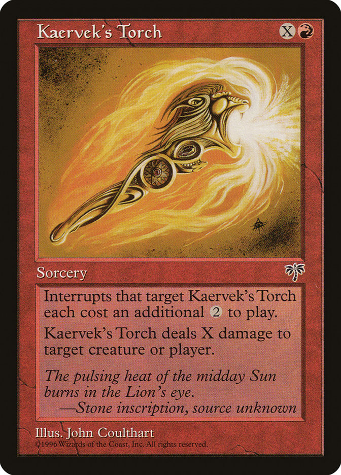 Kaervek's Torch [Mirage] - Devastation Store | Devastation Store