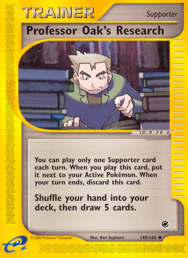 Professor Oak's Research (149/165) [Expedition: Base Set] | Devastation Store