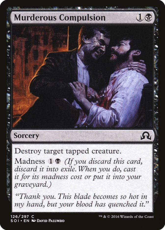 Murderous Compulsion [Shadows over Innistrad] - Devastation Store | Devastation Store