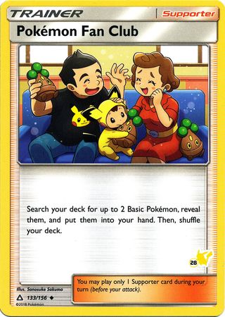 Pokemon Fan Club (133/156) (Pikachu Stamp #28) [Battle Academy 2020] | Devastation Store
