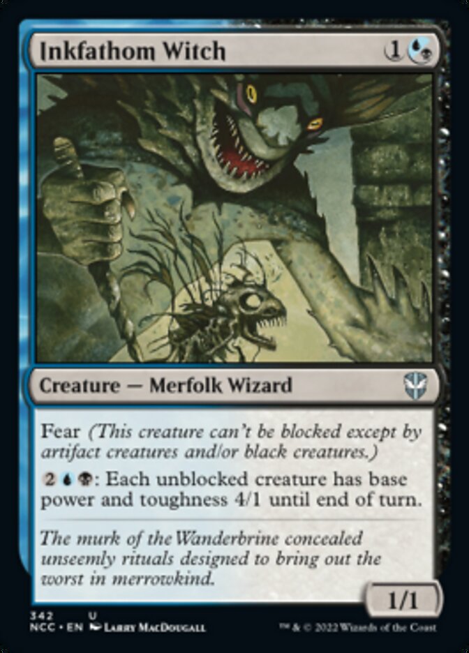 Inkfathom Witch [Streets of New Capenna Commander] | Devastation Store