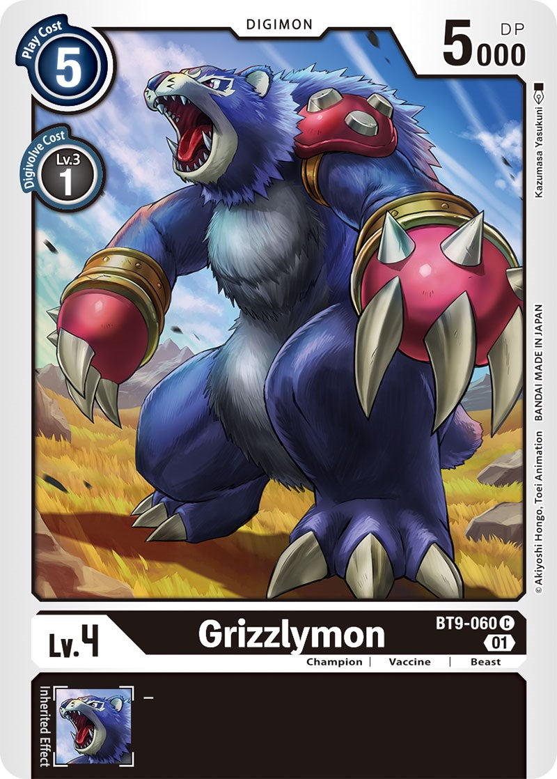 Grizzlymon [BT9-060] [X Record] | Devastation Store