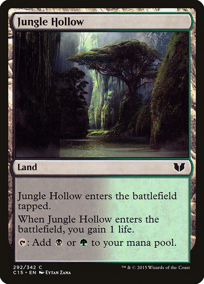 Jungle Hollow [Commander 2015] - Devastation Store | Devastation Store